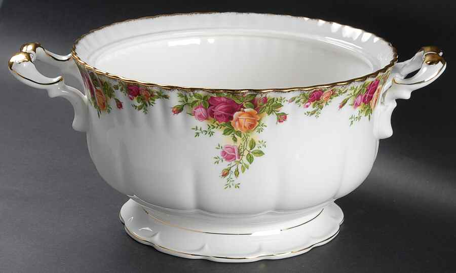 Old Country Roses Tureen No Lid by Royal Albert-1