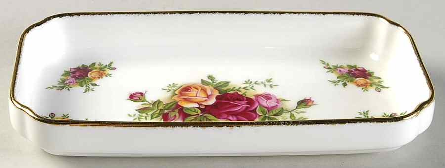 Old Country Roses 6" Rectangular Tray by Royal Albert-1