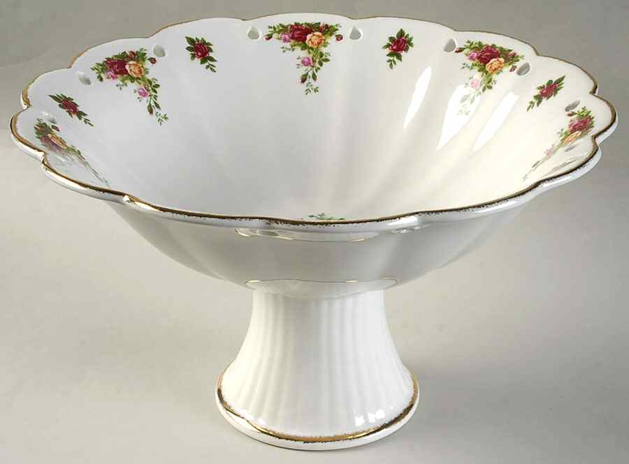 Old Country Roses 10" Centerpiece/Console Bowl by Royal Albert-1