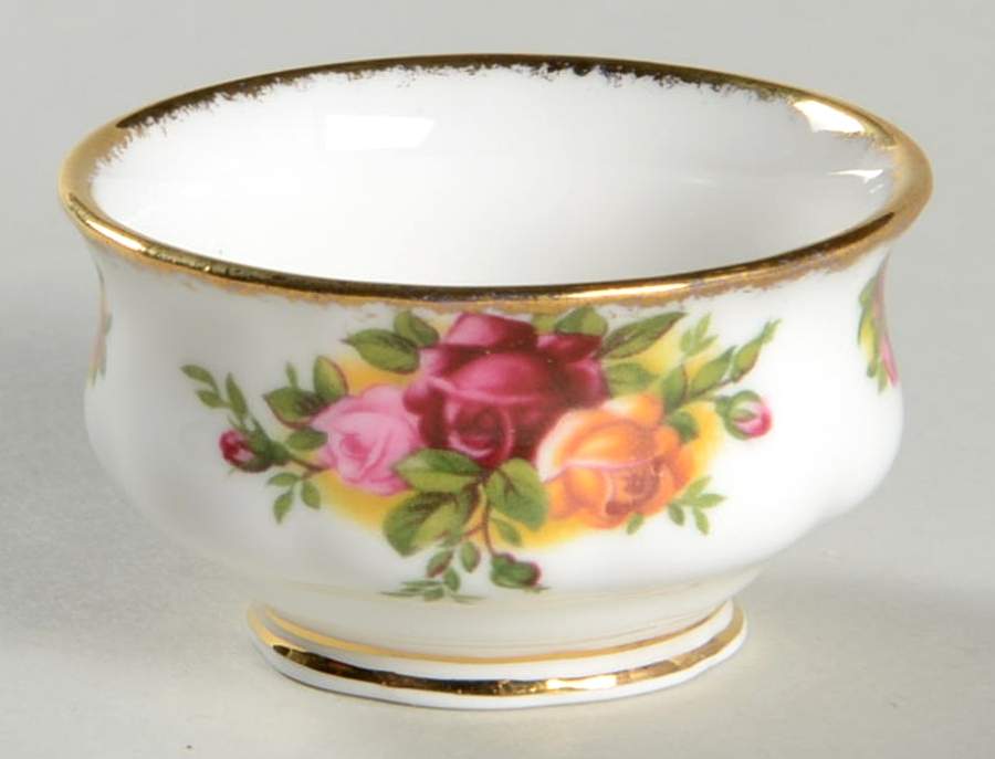 Old Country Roses Miniature Open Sugar Bowl by Royal Albert-1