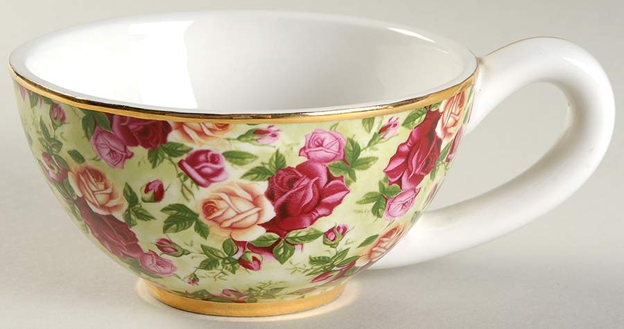 Old Country Roses Cup for Individual Teapot & Lid with Cup by Royal Albert-1