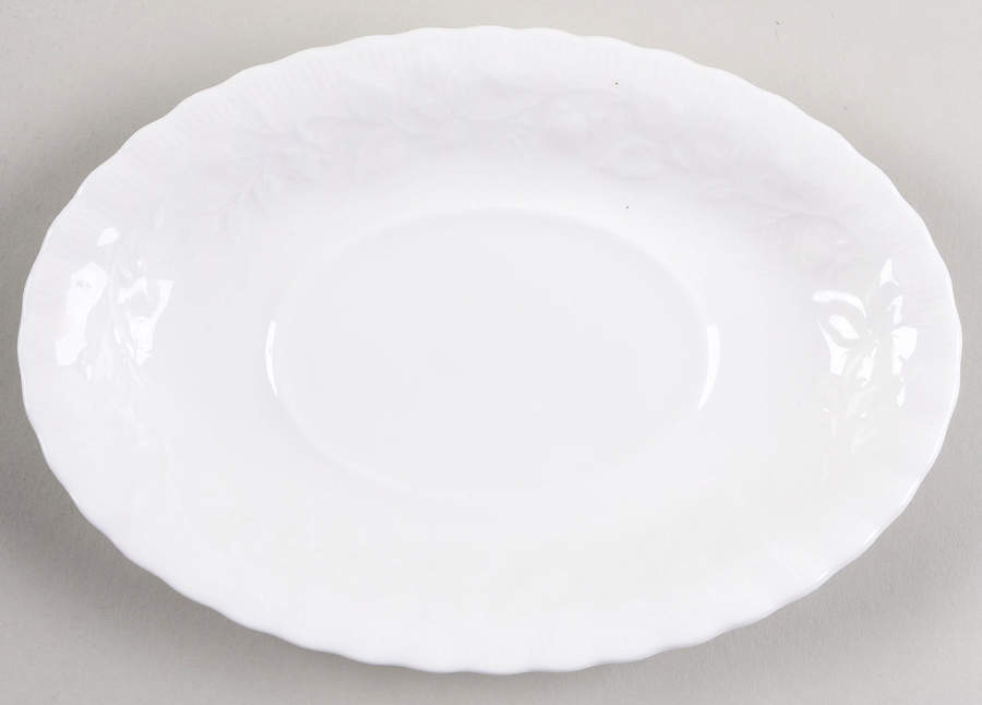 Old English Garden (No Trim) Underplate for Gravy Boat by Royal Albert-1