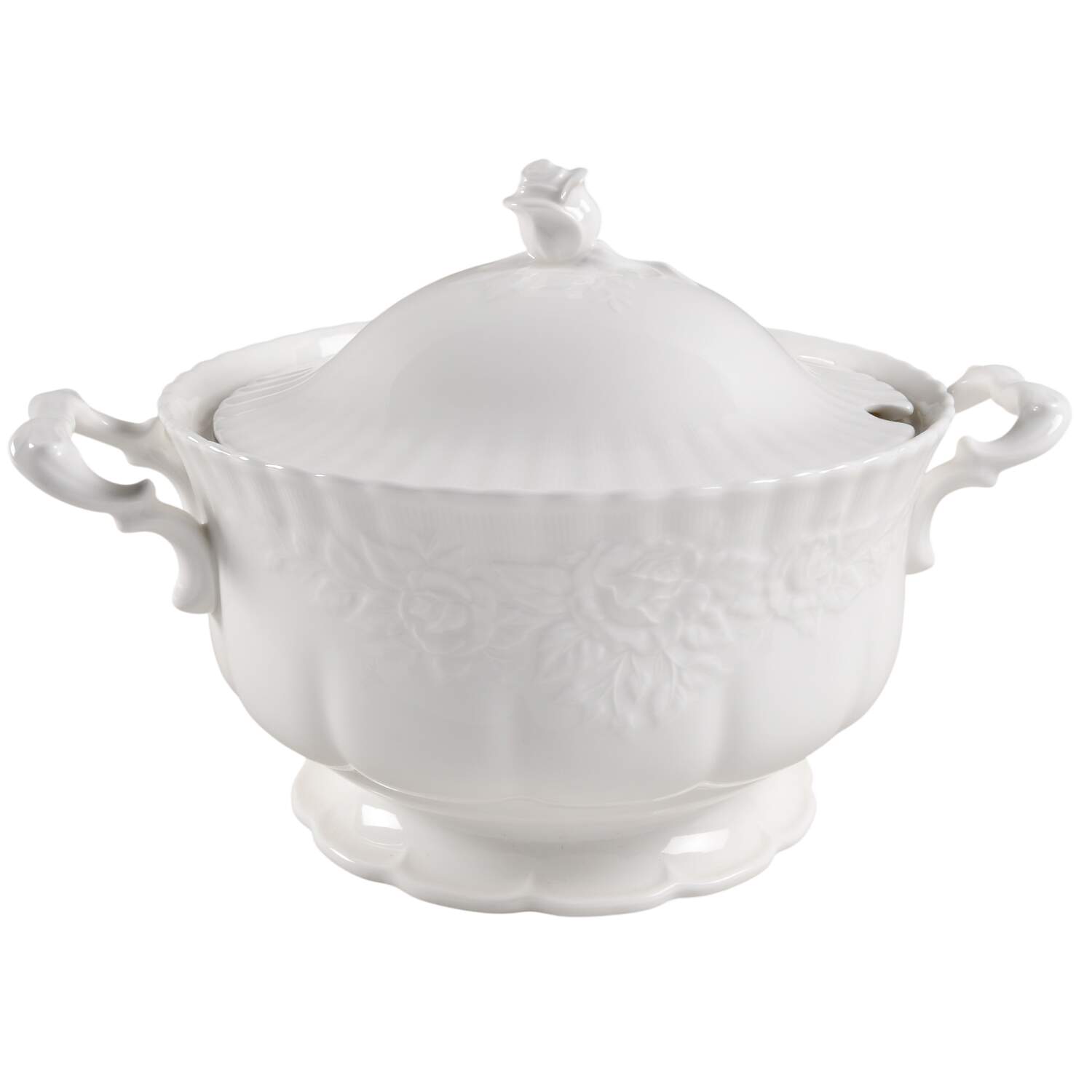 Old English Garden (No Trim) Tureen &  Lid by Royal Albert-1