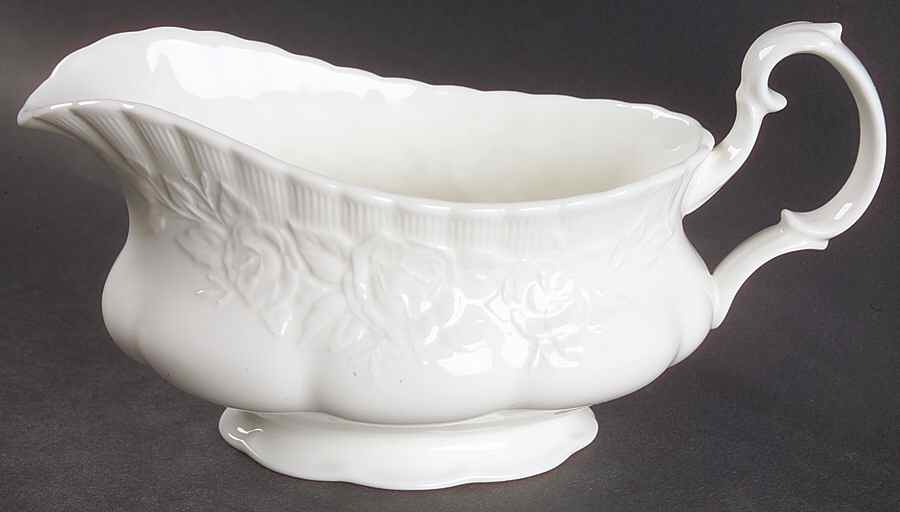 Old English Garden (No Trim) Gravy Boat by Royal Albert-1