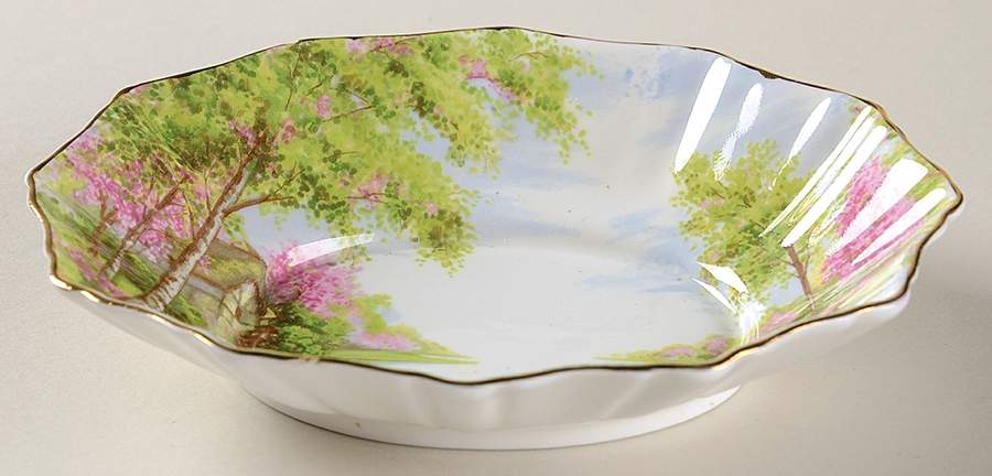 The Old Mill Oval Sweet Meat Dish by Royal Albert-1