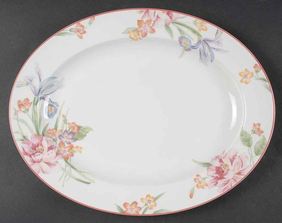 Ophelia 13" Oval Serving Platter by Royal Albert-1