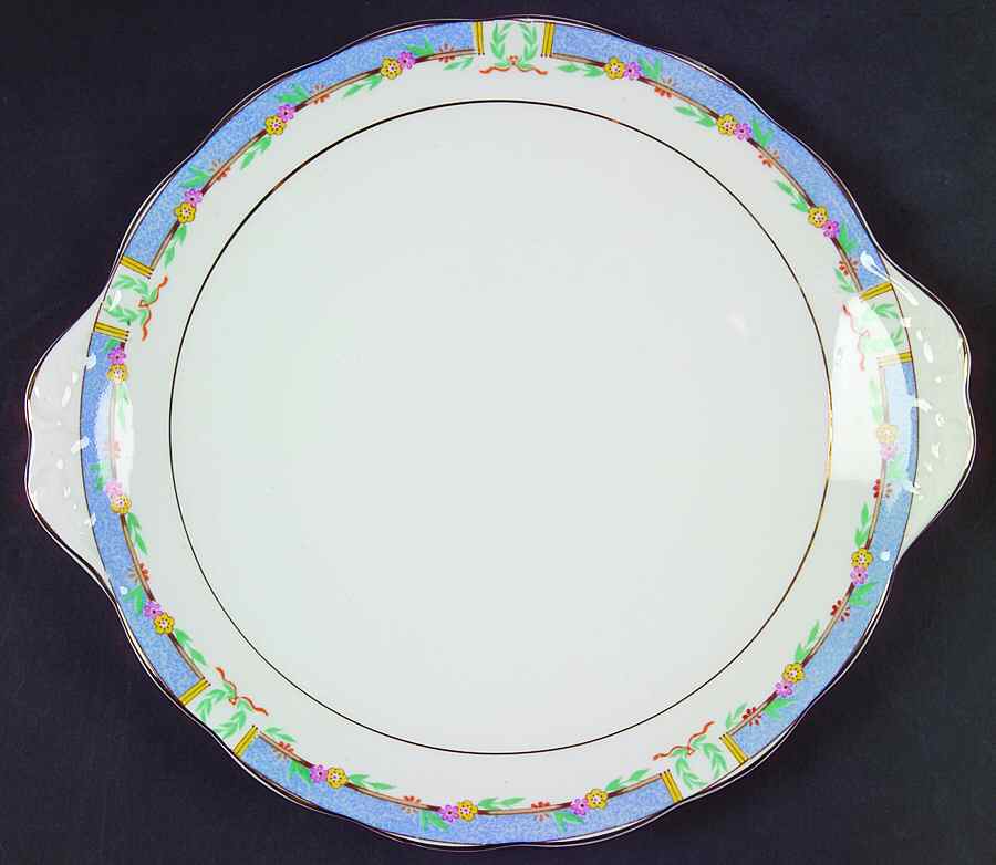 Orient Handled Cake Plate by Royal Albert-1