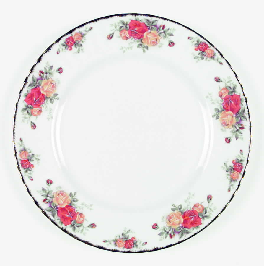 Pacific Rose Dinner Plate by Royal Albert-1