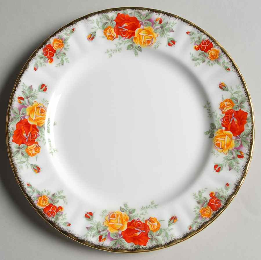 Pacific Rose Salad Plate by Royal Albert-1