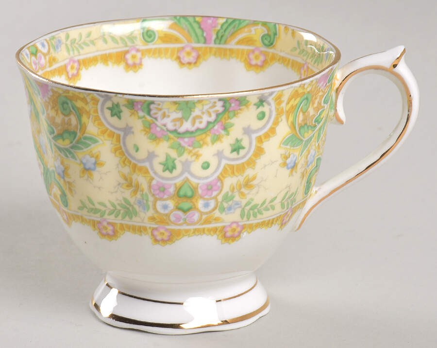 Paisley Shawl Footed Cup by Royal Albert-1