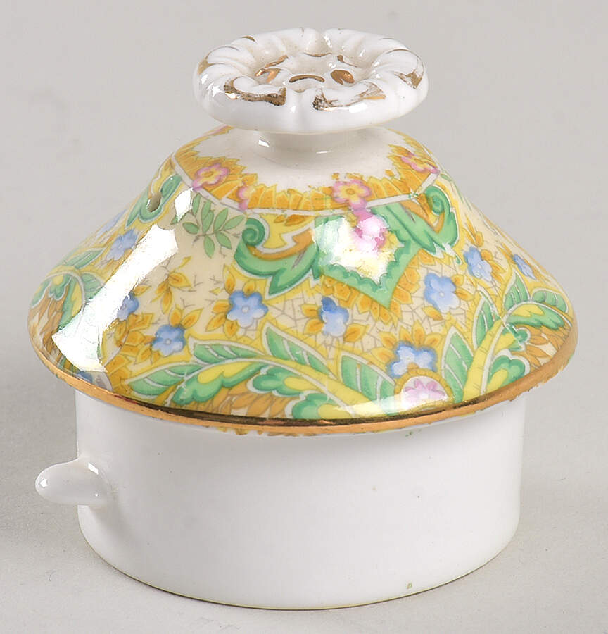 Paisley Shawl Lid for Small Coffee Pot by Royal Albert-1