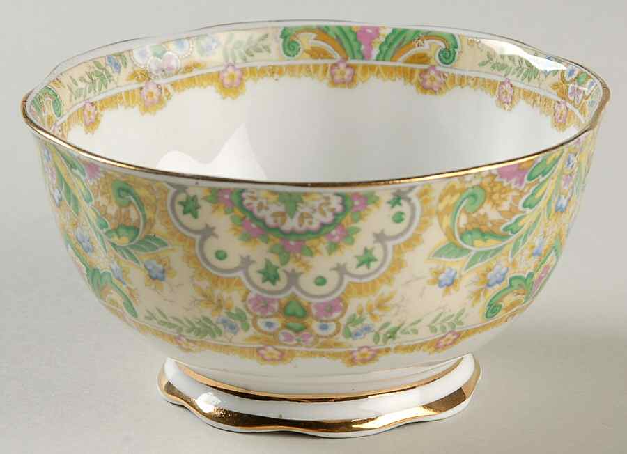 Paisley Shawl Open Sugar Bowl by Royal Albert-1