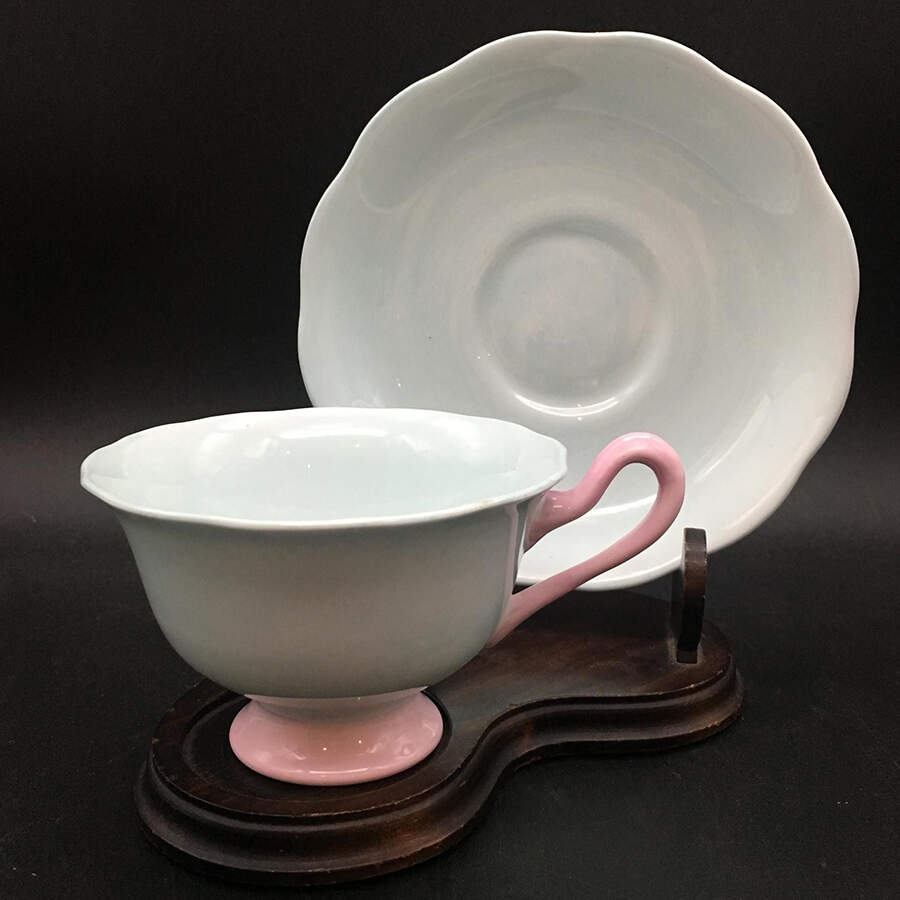 Pastella Footed Cup & Saucer Set by Royal Albert-1