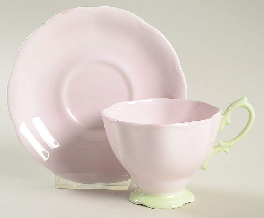Pastella Footed Cup & Saucer Set by Royal Albert-1