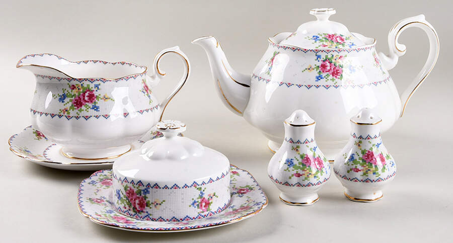 Petit Point Completer Set by Royal Albert-1