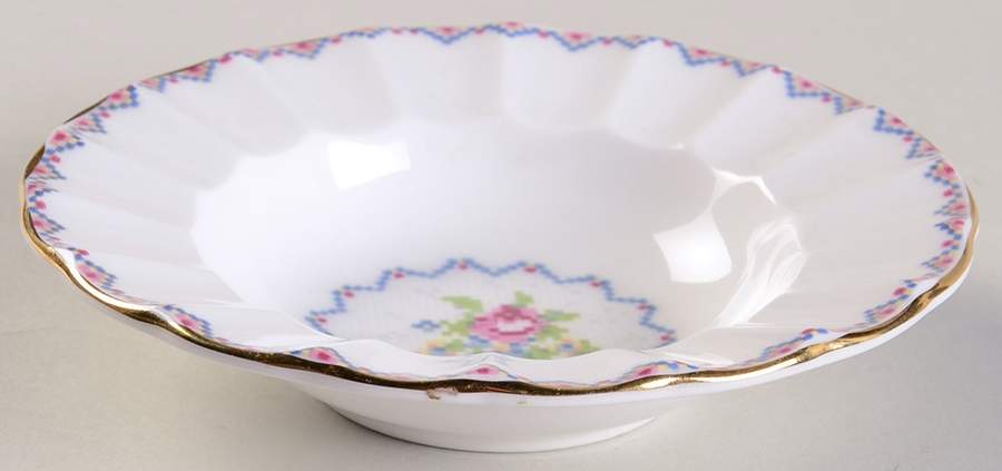 Petit Point 4" Ashtray by Royal Albert-1