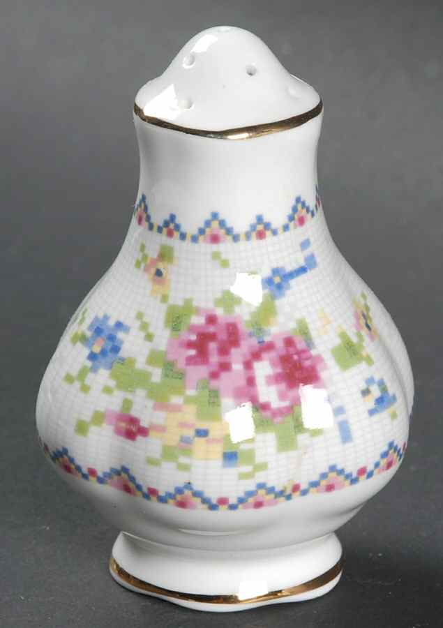 Petit Point Pepper Shaker by Royal Albert-1