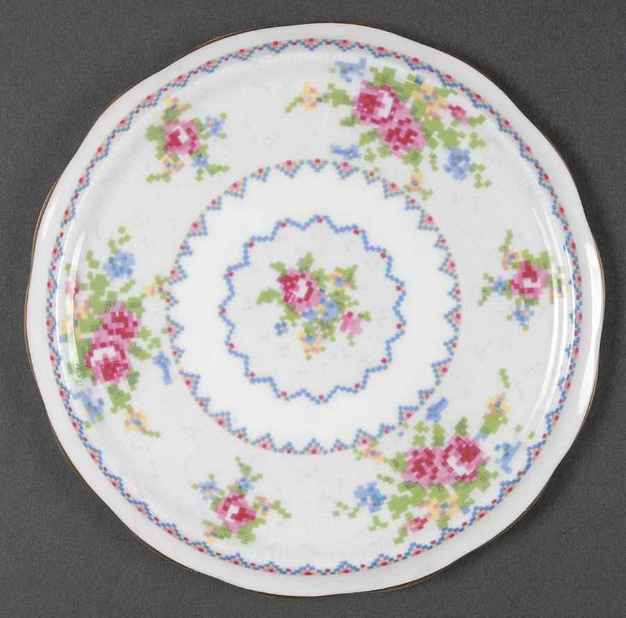 Petit Point Tea Tile by Royal Albert-1