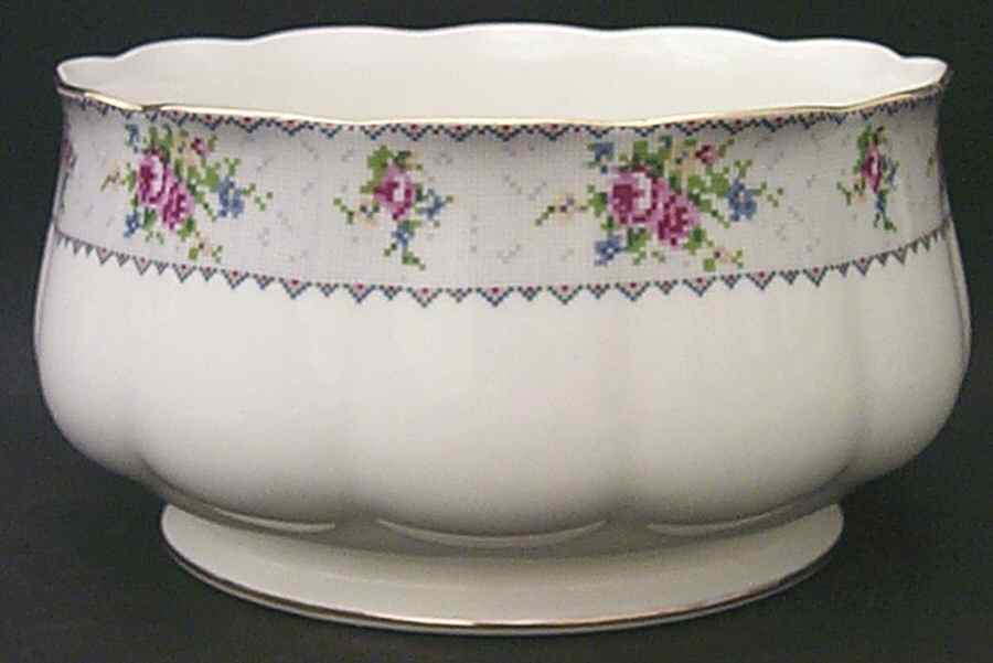 Petit Point 9" Salad Serving Bowl by Royal Albert-1