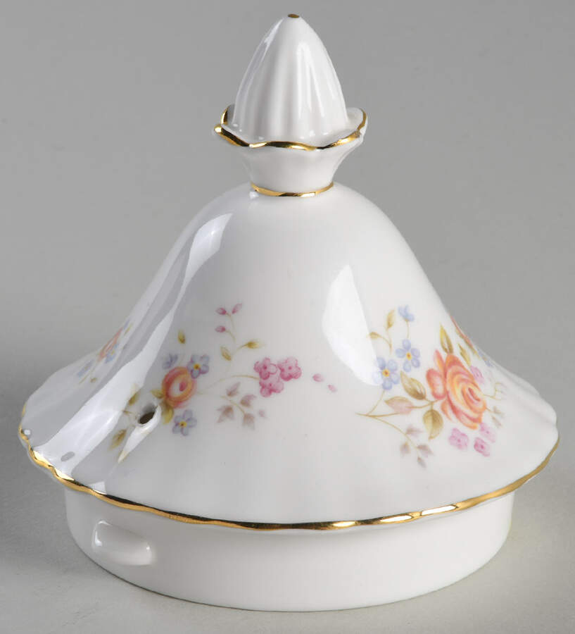Peach Rose Lid for Coffee Pot by Royal Albert-1