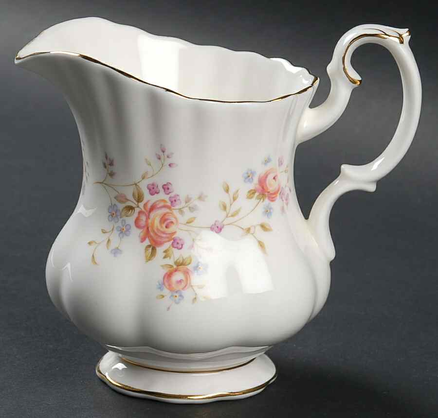 Peach Rose Creamer by Royal Albert-1