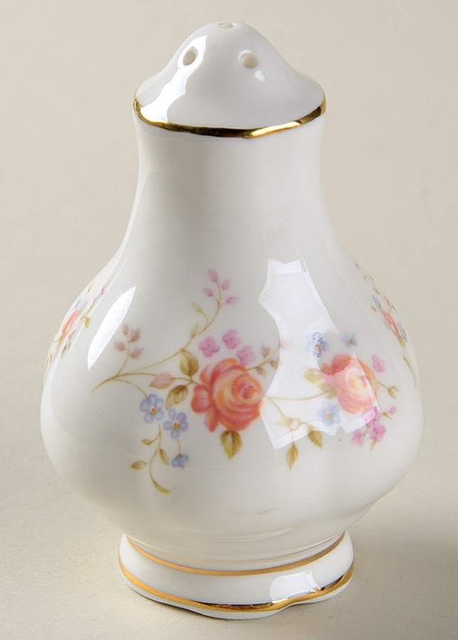 Peach Rose Salt Shaker by Royal Albert-1