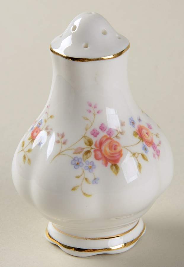 Peach Rose Pepper Shaker by Royal Albert-1