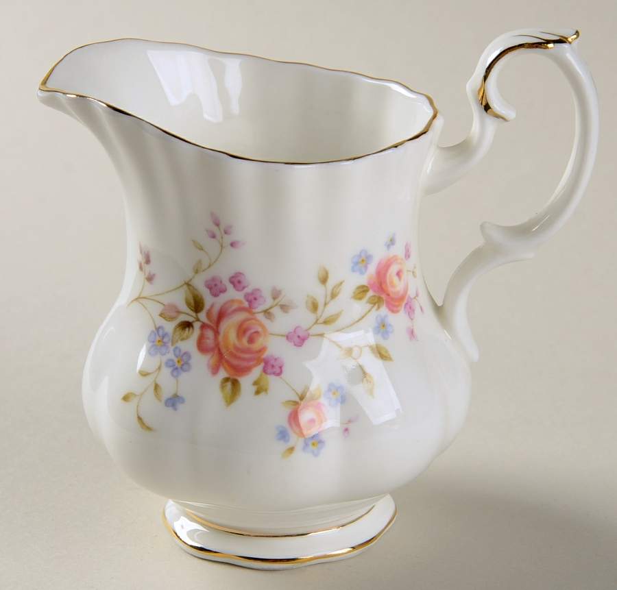 Peach Rose Mini Creamer by Royal Albert-1