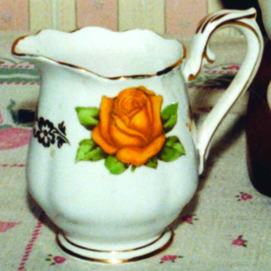 Picardy Rose Creamer by Royal Albert-1