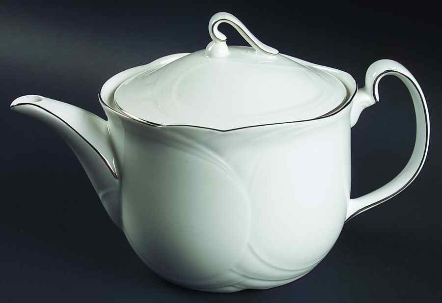 Platino Teapot & Lid by Royal Albert-1