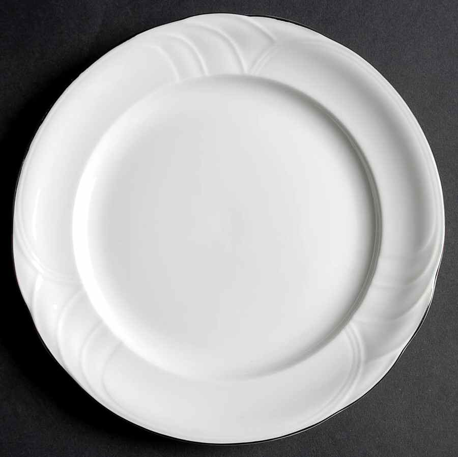Platino Salad Plate by Royal Albert-1