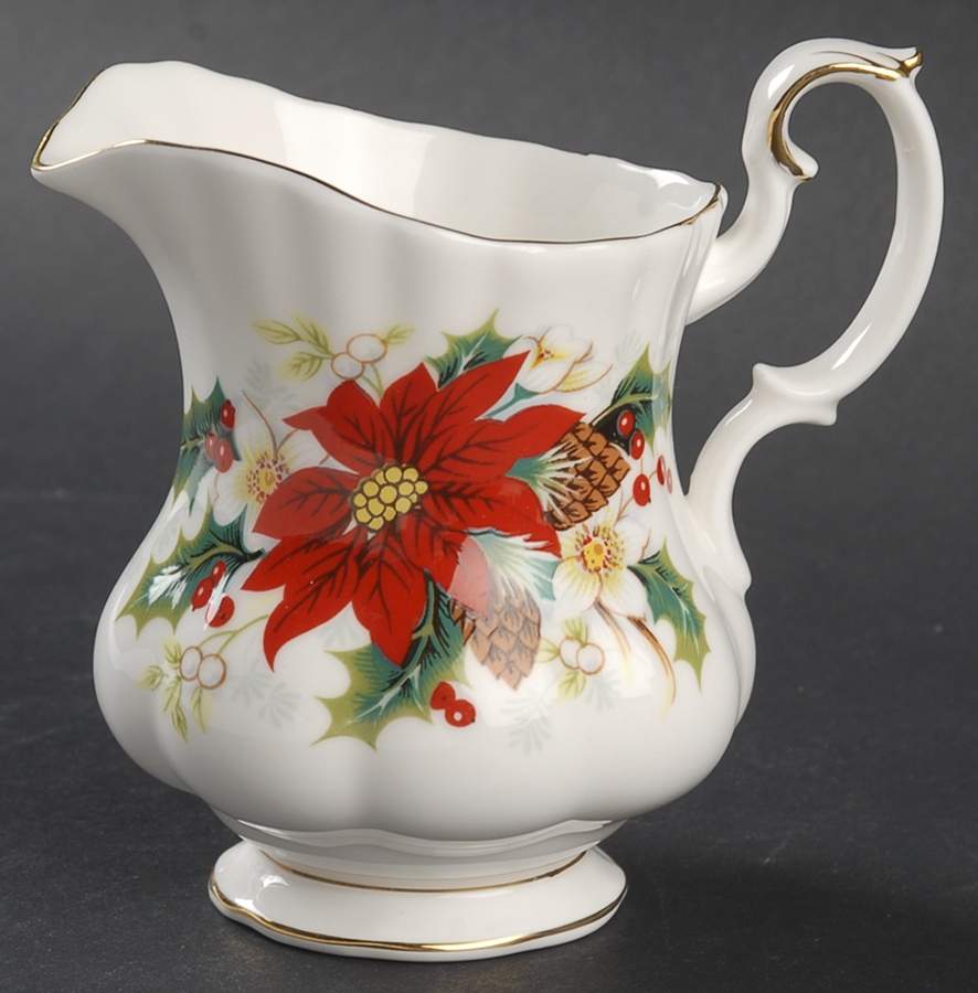 Poinsettia Creamer by Royal Albert-1