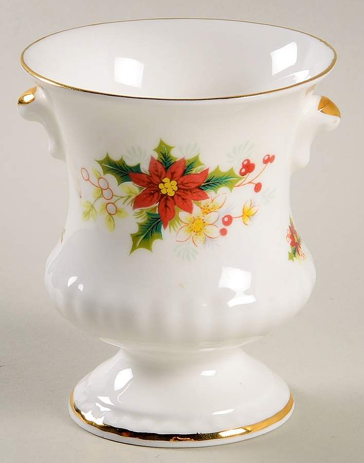 Poinsettia Urn Shaped Vase by Royal Albert-1