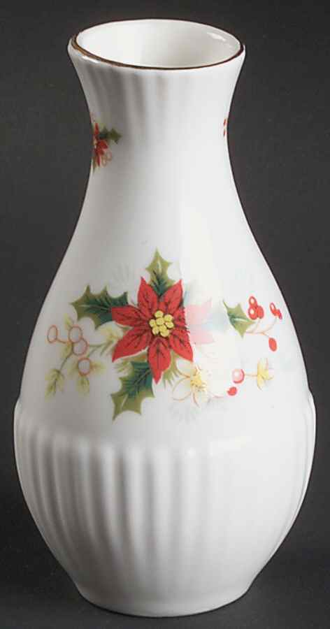 Poinsettia 4" Bud Vase by Royal Albert-1