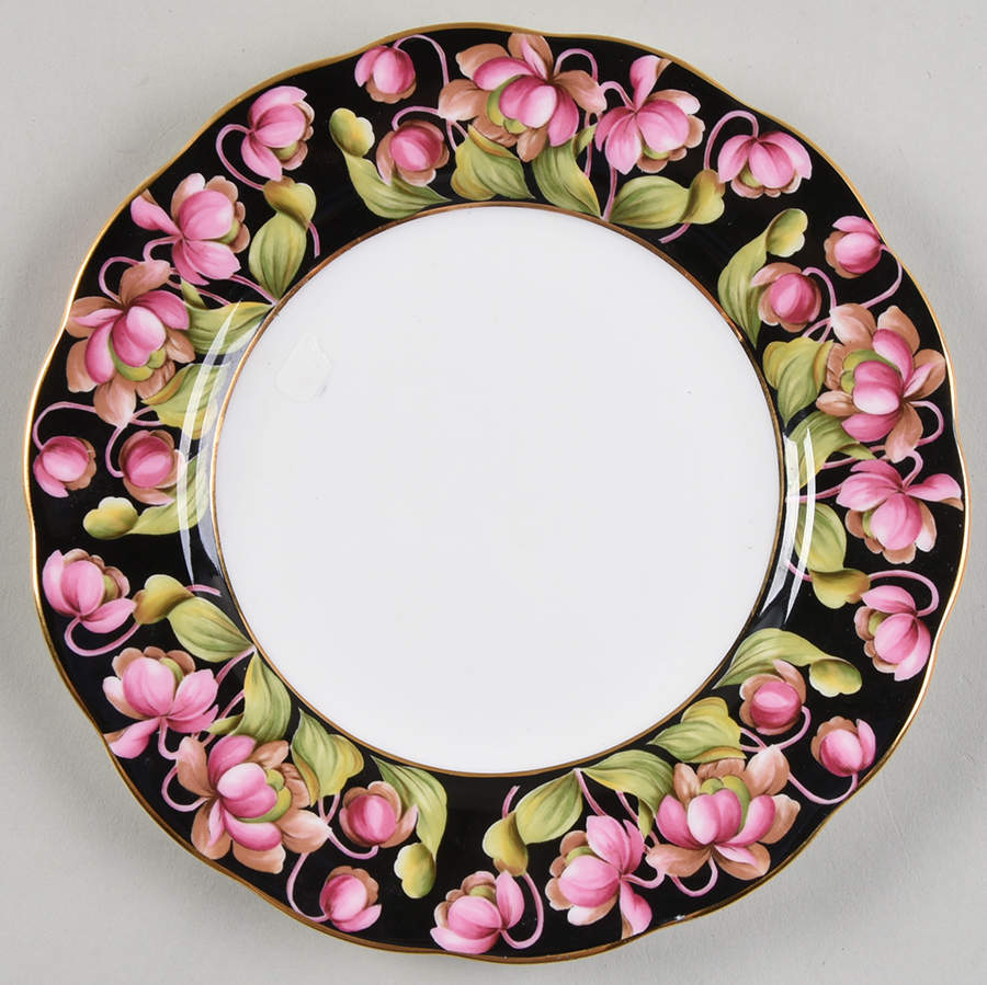 Provincial Flowers Salad Plate by Royal Albert-1