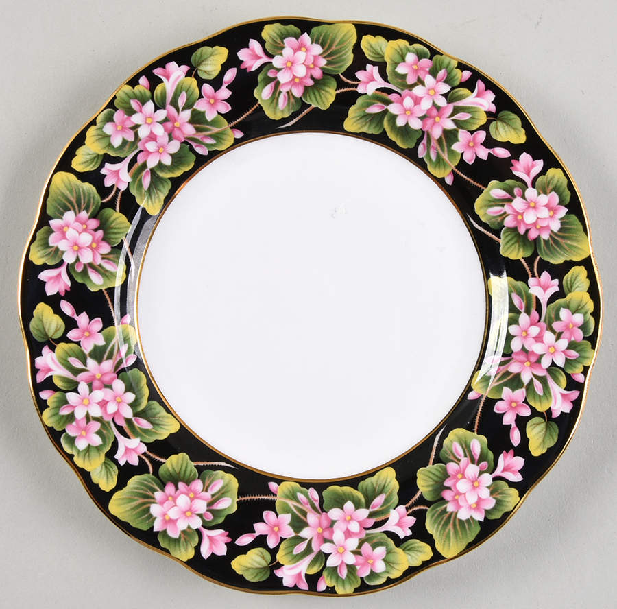 Provincial Flowers Salad Plate by Royal Albert-1