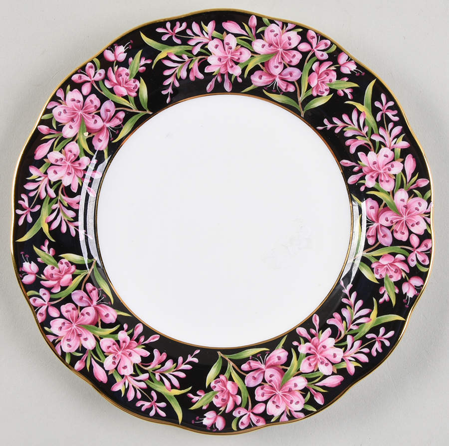 Provincial Flowers Salad Plate by Royal Albert-1