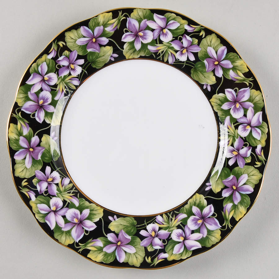 Provincial Flowers Salad Plate by Royal Albert-1