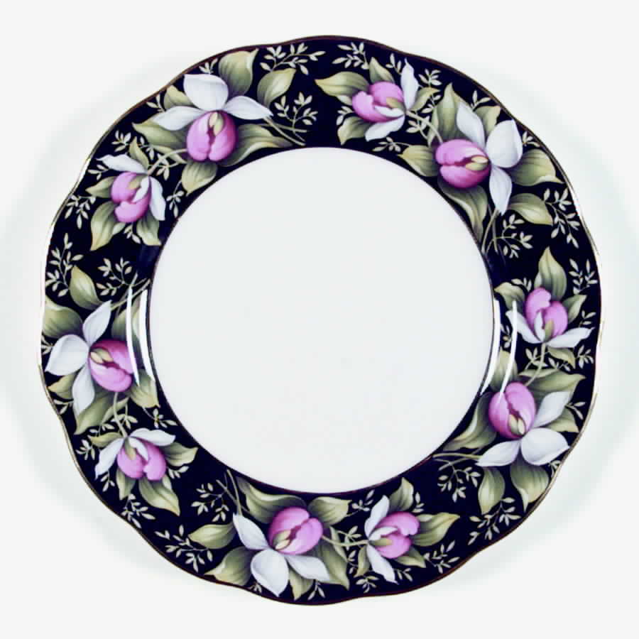 Provincial Flowers Salad Plate by Royal Albert-1