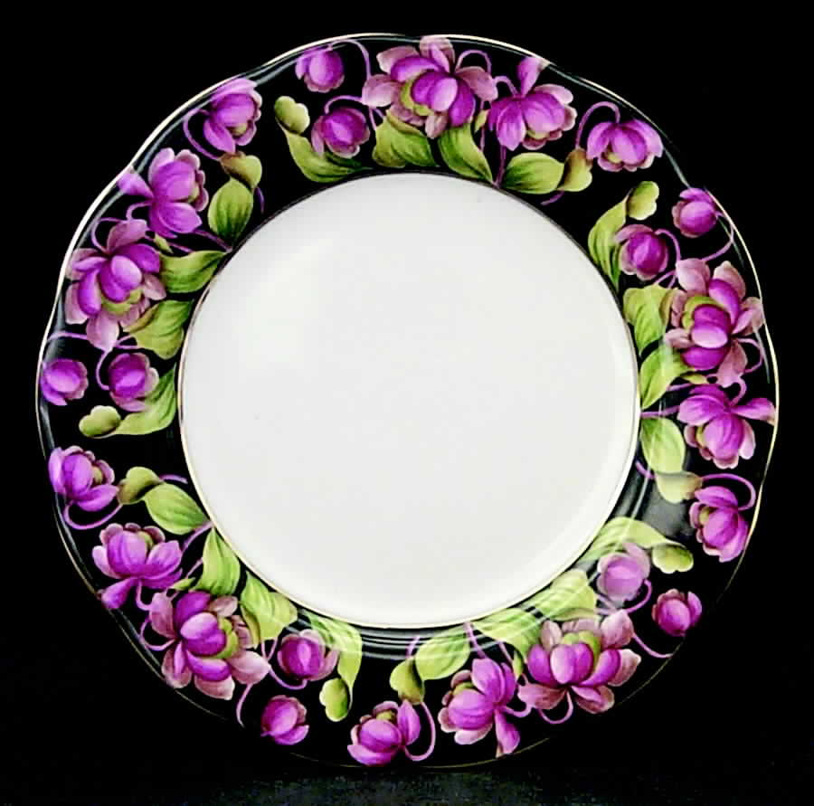 Provincial Flowers Salad Plate by Royal Albert-1