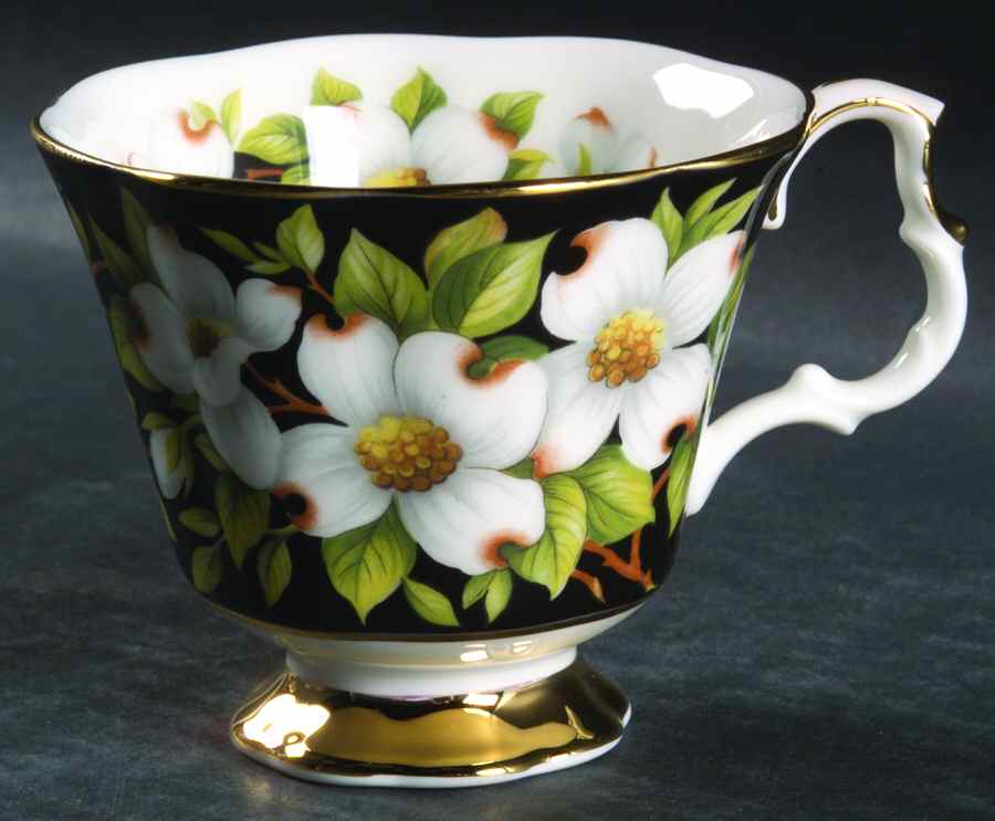 Provincial Flowers Footed Cup by Royal Albert-1
