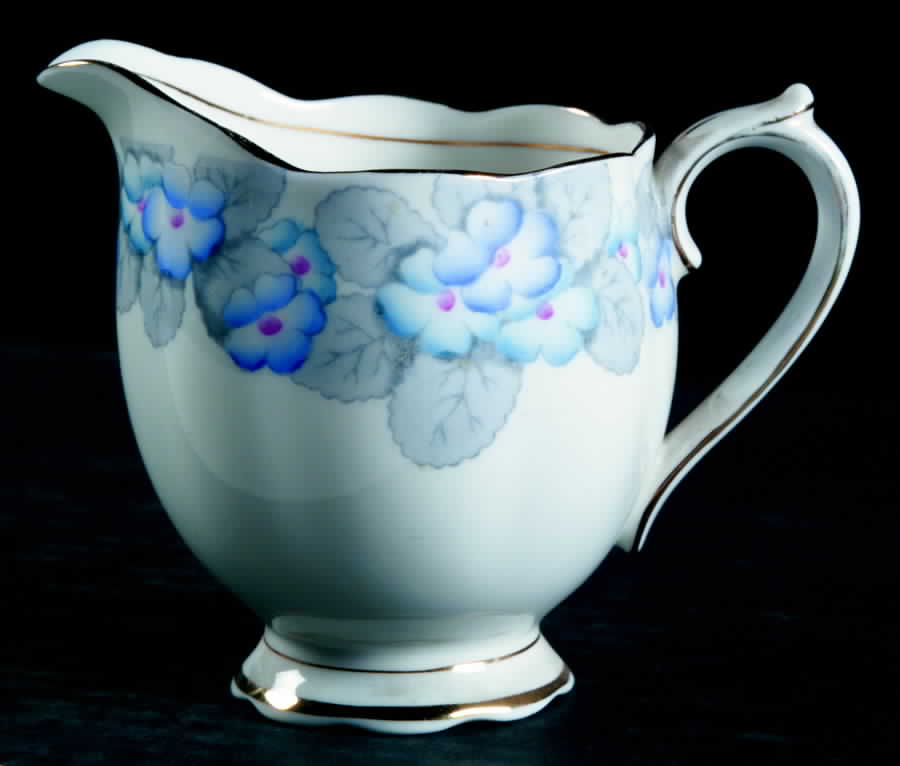 Primrose (Blue Flowers) Creamer by Royal Albert-1