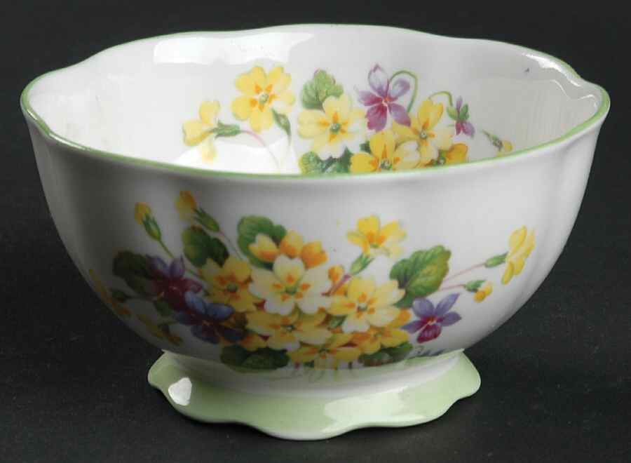 Primulette Open Sugar Bowl by Royal Albert-1