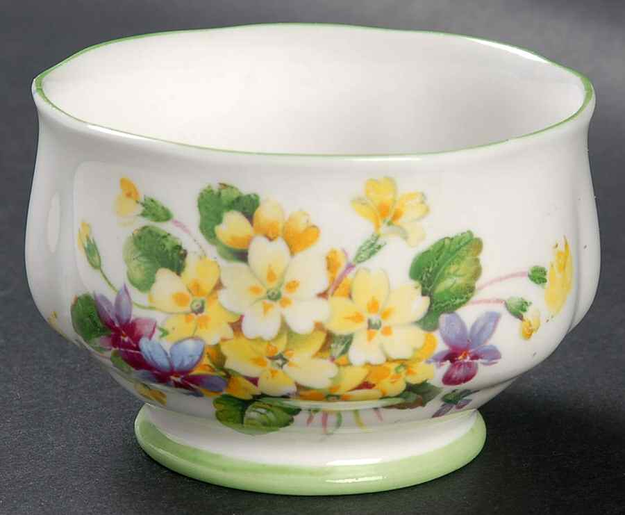 Primulette Mini Open Sugar Bowl by Royal Albert-1