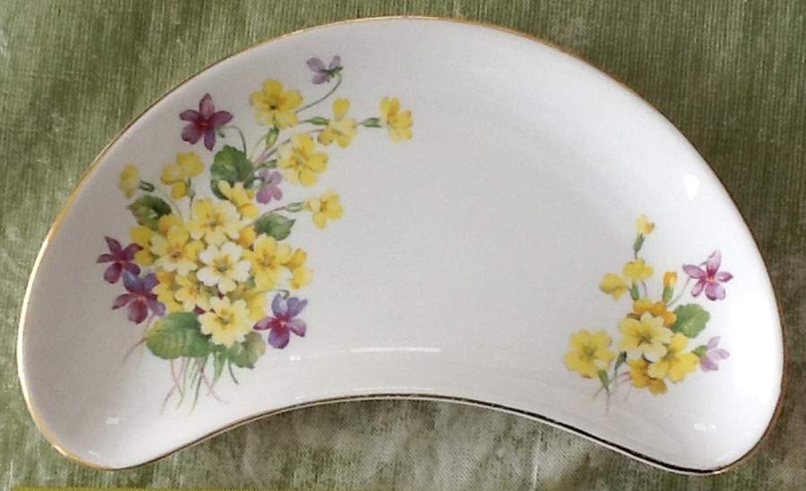 Primulette Crescent Salad Plate by Royal Albert-1