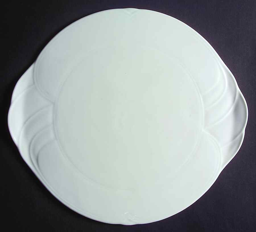 Profile Handled Cake Plate by Royal Albert-1