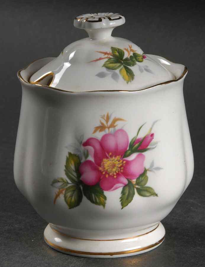 Prairie Rose Marmalade & Lid by Royal Albert-1