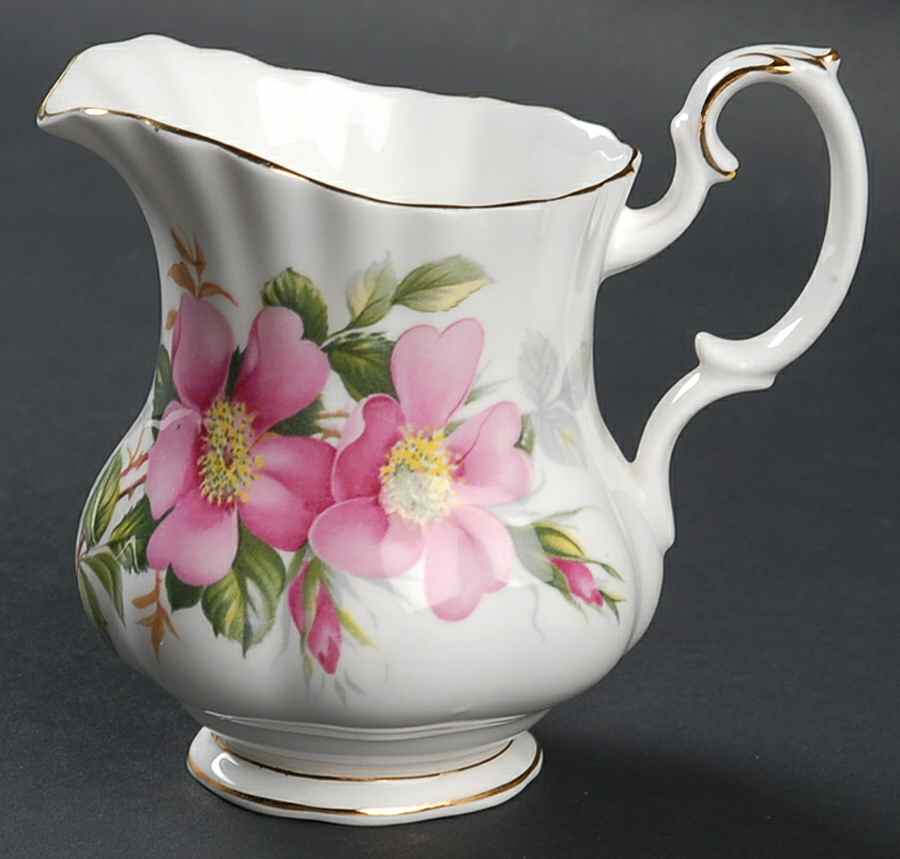 Prairie Rose Mini Creamer by Royal Albert-1