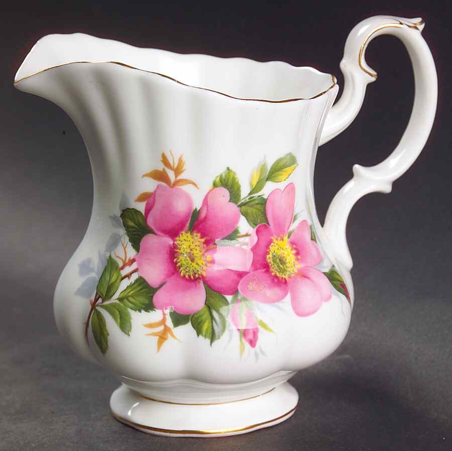 Prairie Rose Creamer by Royal Albert-1