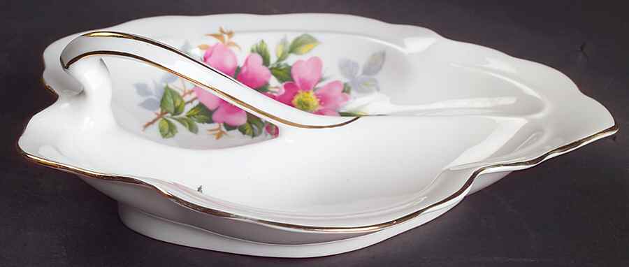 Prairie Rose 2-Part Relish by Royal Albert-1